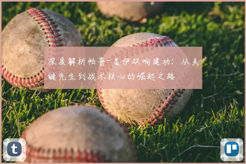 深度解析帕普-盖伊双响建功：从关键先生到战术核心的崛起之路